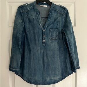 Super Cute Denim Multi Functional Women's Top